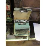 An Olivetti type writer