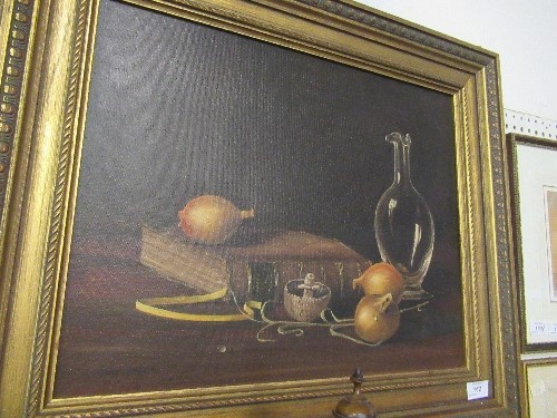 A still life, signed John Bempfield