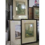 Two F. Robson prints and a limited edition print of Coventry