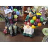 Two Royal Doulton Balloon holders