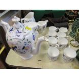 A Coalport coffee set