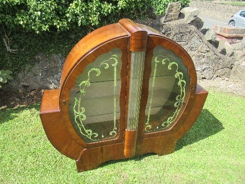 An Art Deco style display cabinet - Image 3 of 4
