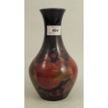 A Moorcroft bulbous vase, decorated in the pomegranate pattern, height 8.5insCondition Report: