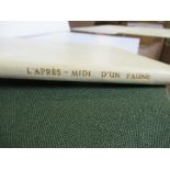 L'Apres-Midi d'un Faune, Stephanie Mallarme, 1935, John Buckland Wright edition,with additional