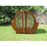 An Art Deco style display cabinet