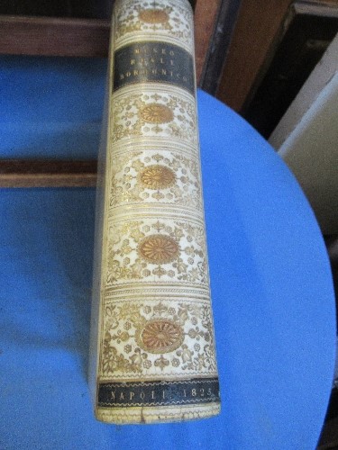 Raccolta de Museo Reale Borbonico, published by Raffaele Garguilo, Napoli 1825, vellum bound - Image 2 of 3