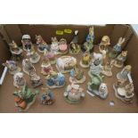 Twenty-nine Border Fine Arts Beatrix Potter figures, in resinCondition Report: All are in good