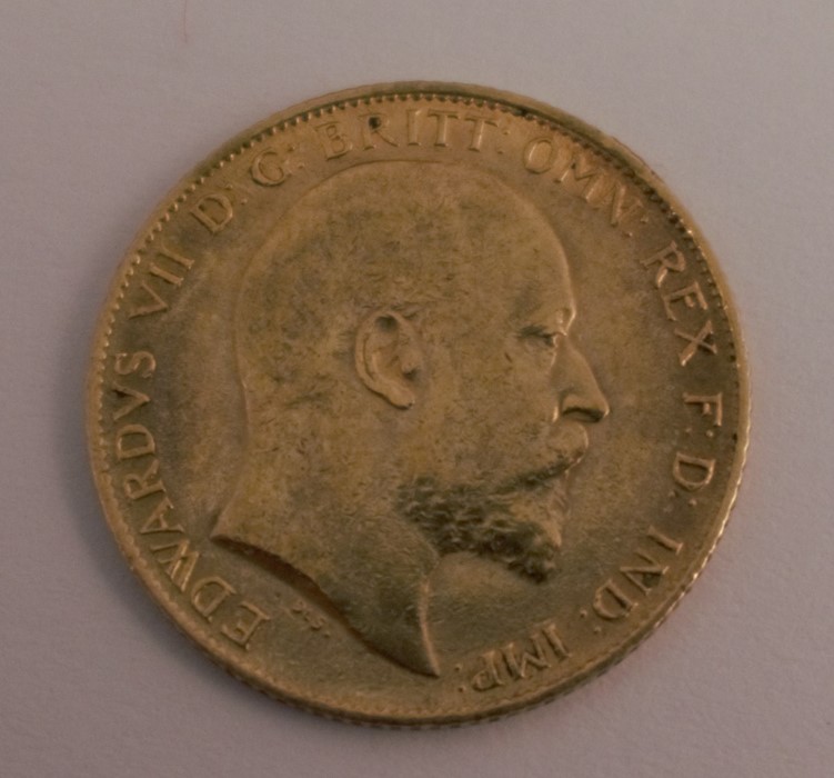 A 1907 gold half sovereign - Image 2 of 2