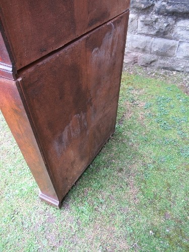 A Georgian oak freestanding double corner cupboard - Image 5 of 5