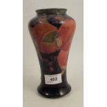 A Moorcroft vase, decorated in the pomegranate pattern, height 8insCondition Report: Fritting to