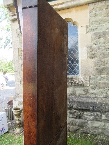A Georgian oak freestanding double corner cupboard - Image 4 of 5
