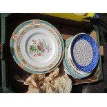 A collection of 19th century and later Worcester plates
