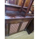 A mahogany chiffonier