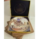 Five Royal Worcester limited edition collectors plates, The Saint George's Chapel, all the same