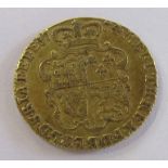 A 1774 gold guinea