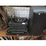 An Imperial typewriter