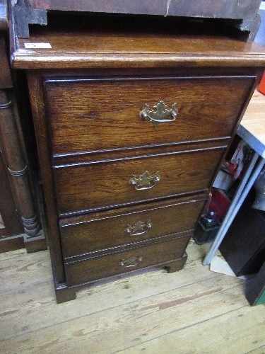 A set of filing drawers together with CD cabinet and another