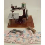 A child's sewing machine