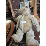 A jointed teddy bear