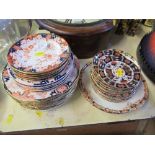 A collection of Royal Crown Derby Imari pattern china