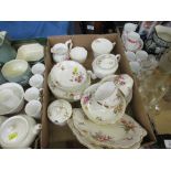 3 boxes of tea ware to include French and 19th century examples
