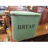 A bread bin together with onyx items