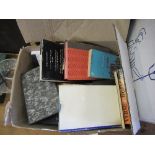 A box of books to include Folio Society examples