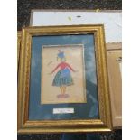 8 limited edition colour prints, The Original Designs of the Bolshoi Nutcracker 1919, 8ins x 6ins