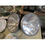 A pair of Marchal car lights