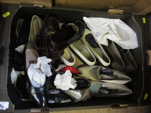 2 boxes of shoes