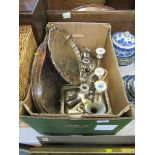 A box of metalware