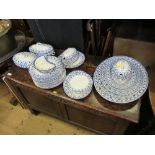 A collection of dinner ware, including Wedgwood examples and Royal Doulton