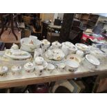 A large collection of Royal Worcester Evesham china