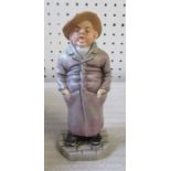 A Royal Worcester figure, from the Down and Out series, af