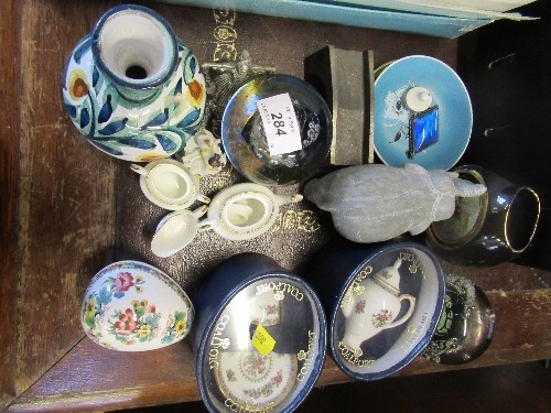 A collection of ceramics, to include vases and miniature items together with other pieces