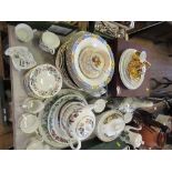 Assorted china, including Wedgwood examples