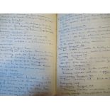 Flying Officer A E Fort, RAF World War 2, diary from 12 September 1943 to 6 October 1944