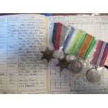 Warrant Officer D R Milton, RAF Coastal Command Group 4 medals, log book and photographs