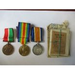 SH-C Charles Goadsby, Mercantile Fleet Auxiliary British War Medal, Victory Medal, Mercantile Marine
