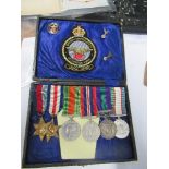 Sergeant Frank Butler, RAF Far East Group of 6 medals, together with badges and documents