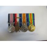 Corporal L Barker, Worcestershire Regiment Military Medal, 14 Star and Bar Trio, and paperwork
