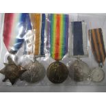 Leading Seaman H Beck, Royal Navy 15 Trio, Royal Navy Long Service Medal, St George’s Medal and