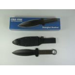 A Cold Steel Shanghai Shadow Sheath Knife