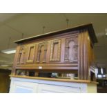 A Carved Oak Blanket Chest