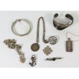A Selection of Silver and White Metal Jewellery