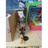 Five Betty Boop Figurines