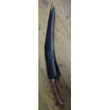 A Large Ornamental Kukri, 80cm with scabbard