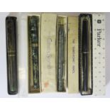 A Collection of Pens and Pencils including Conway Stewart, Parker and Watermans