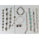 A Selection of Silver and other Jewellery