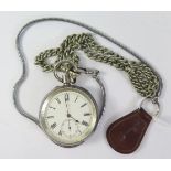 A Kendal & Dent .935 Silver Cased Pocket Watch